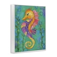thumbnail image 3 of Stupell Industries Seahorse with Patterned Scales White Framed Giclee Art design by Lisa Morales, 20 x 16, 3 of 8