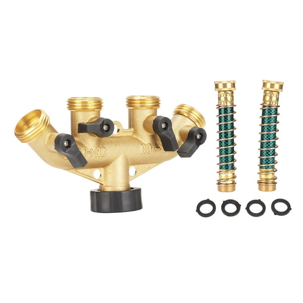 Lolmot Brass Hose Reel Parts Fittings,Garden Hose Adapter, Brass  Replacement Part Swivel