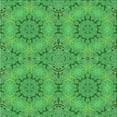thumbnail image 1 of Ahgly Company Indoor Square Patterned Neon Green Area Rugs, 8' Square, 1 of 6
