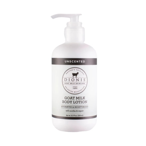 Dionis - Loción perfumada para el cuidado de la piel con leche de cabra (8,5 oz) - Hidrata la piel seca ideal para todo tipo de piel Fabricado en los EE. UU. - Sin crueldad animal y sin parabenos (sin