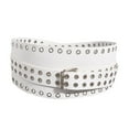 thumbnail image 4 of Fashion PU Leather Waist Belt Wide Dress Waistband for Wedding Shirts Ladies white, 4 of 9
