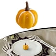 thumbnail image 4 of Artificial Pumpkin plastic Lifelike Pumpkins DIY Craft Halloween Fall Harvest Thanksgiving Table Centerpiece Decoration, 4pcs, 4 of 5