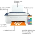 thumbnail image 5 of H-P DeskJet 27 Series Printer, All-in-One Color Inkjet Printer, Print Copy Scan, Wireless USB Connectivity, Mobile Printing, up to 9ppm, 4800 x 1200 dpi, with MTC Printer Cable and File Folders, 5 of 5