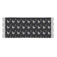 thumbnail image 4 of Rateoe Cartoon Rooster Women's Traditional Scarf Wrap Tassel Shawl Fringes Neck Head Shawl Retro Scarf, 4 of 8