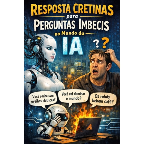 Respostas Cretinas Para Perguntas Imbecis no Mundo da IA., (Paperback)