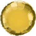 thumbnail image 1 of Ballon Rond en Mylar Doré, 1 of 1