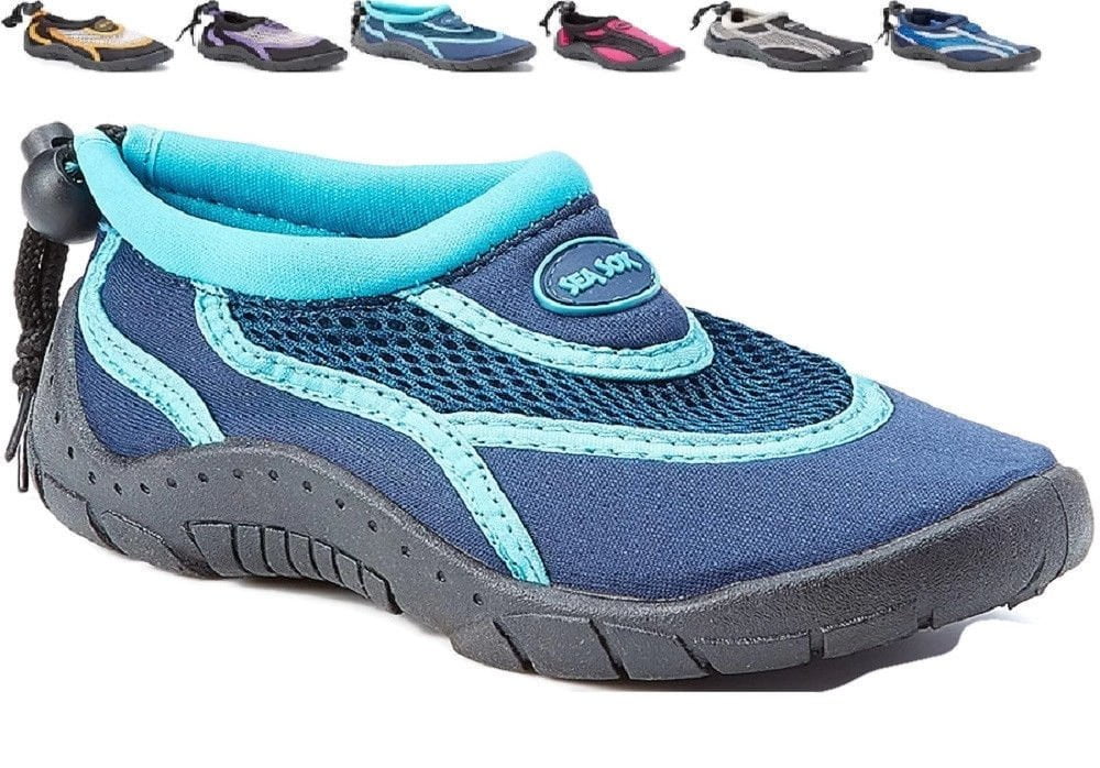 Sea Sox Children�s Kids Water Shoes Aqua Socks Beach