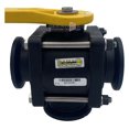 thumbnail image 2 of Barndoor Ag Banjo Manifold Valve – 2 In, 3 Way Bottom Load Manifold W/Straight Handle, Fkm Seals | Pumps And Plumbing Equipment, 2 of 2