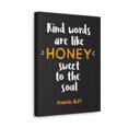 thumbnail image 3 of Scripture Walls Sweet To The Soul Proverbs 16:24 Bible Verse Canvas Christian Wall Art Ready To Hang Unframed, 3 of 13