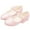 Pink, variant on Otqutp Toddler Closed Toe Footwear Girls Single Shoes Kids Open Toe Ankle Strap Dress Shoes Wedding Party Sandals for Toddler Kids Shoes