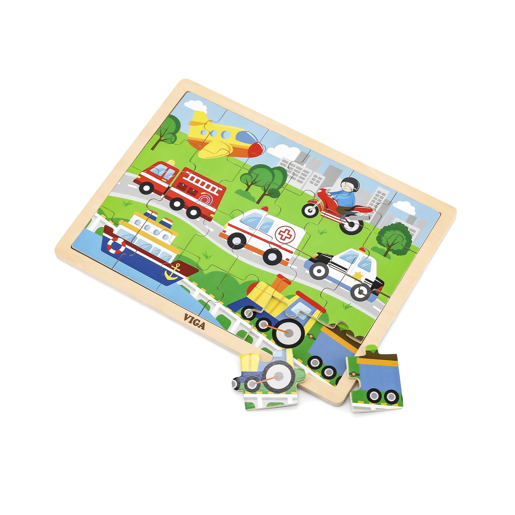 The Original Toy Company Vehicles Classic Jigsaw Puzzle