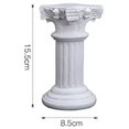 thumbnail image 5 of 2X Roman Pillar Statue Pedestal Stand Figurine Outdoor Dinning Room, 5 of 11
