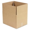 General Supply Brown Corrugated - Fixed-Depth Shipping Boxes, 15l x 12w x 10h, 25/Bundle