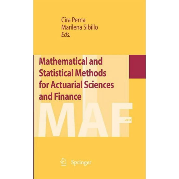 Mathematical and Statistical Methods for Actuarial Sciences and Finance, (Hardcover)