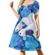thumbnail image 2 of Vestido de manga corta Prince, vestidos de verano para mujer, vestidos para ocasiones especiales, vestido de hada, 2 of 7