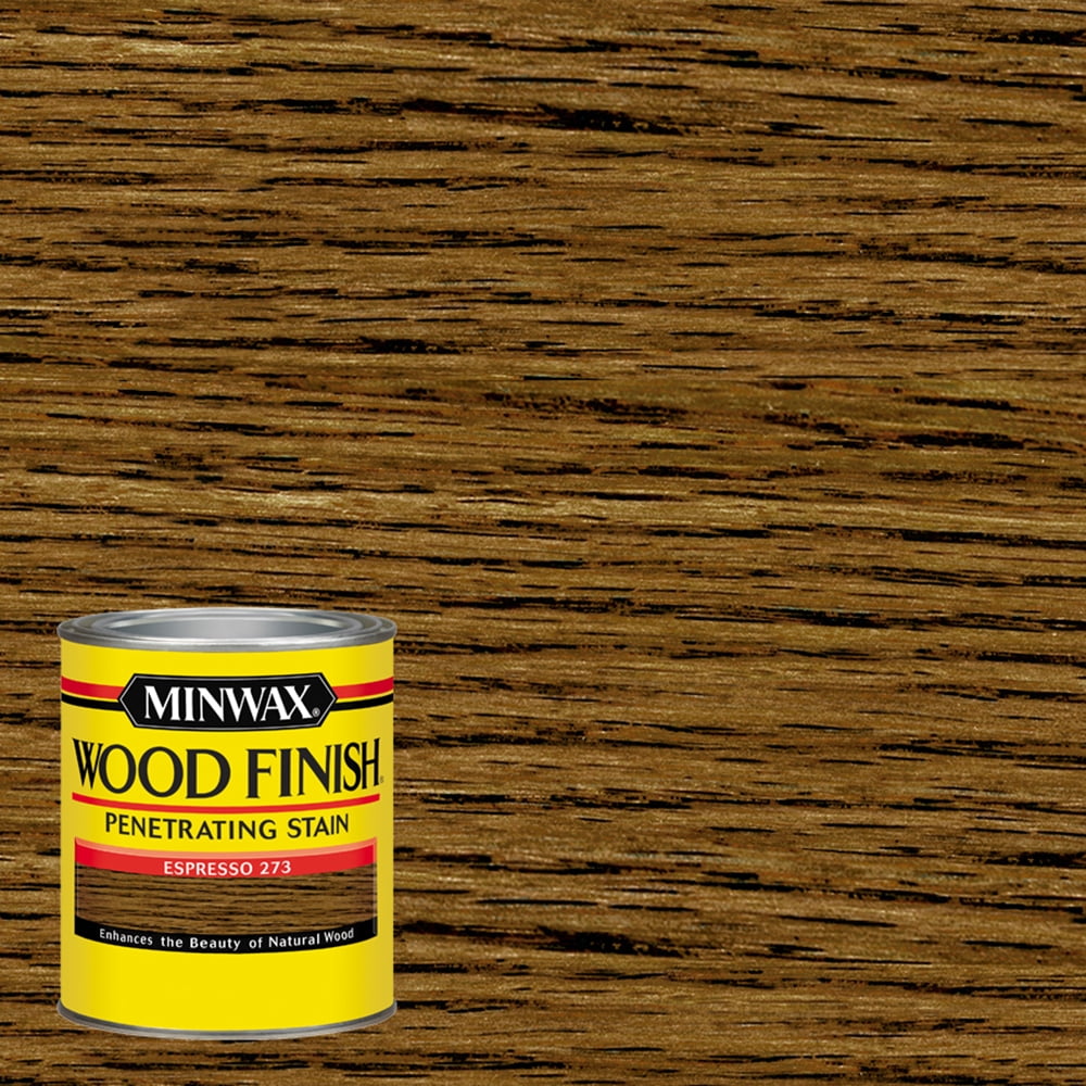 Minwax Wood Finish Stain, Espresso, 1 Quart