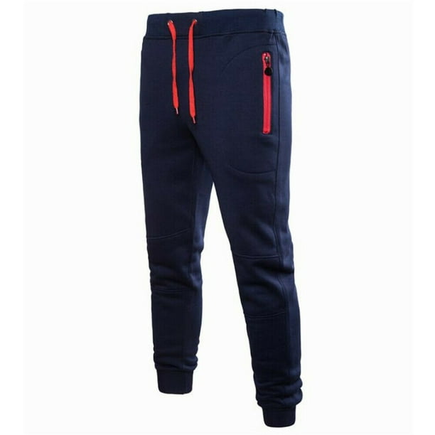 luethbiezx - Men Sport Pants Long Trousers Tracksuit Fitness Workout Joggers Gym Sweatpants
