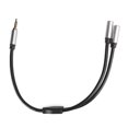 thumbnail image 2 of Cable De Audio ANGGREK Macho A Hembra 3,5 Mm Para Computadora Negro, 2 of 7