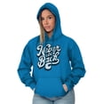 thumbnail image 3 of Never Look Back Positive Motivation Hoodie Sweatshirt Women Brisco Brands 4X, 3 of 4