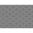 thumbnail image 1 of Ahgly Company Indoor Rectangle Patterned Gray Dolphin Gray Area Rugs, 4' x 6', 1 of 6