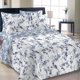 thumbnail image 1 of Juego de cama de 4 piezas Le Fleur Azul, 1 of 5