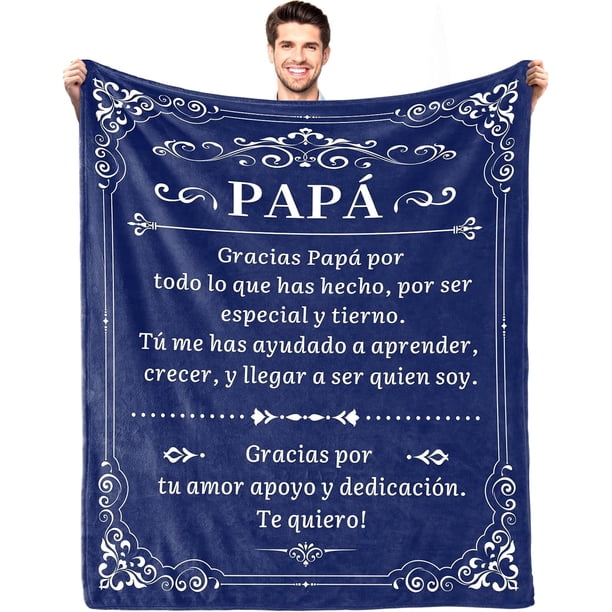 LHSHID Mom Gifts in Spanish Mothers Day Christmas Birthday Gifts for Mom Madre Gifts Madre Best Mom Gifts from Daughter Son Mama Gifts Blanket 50x60in