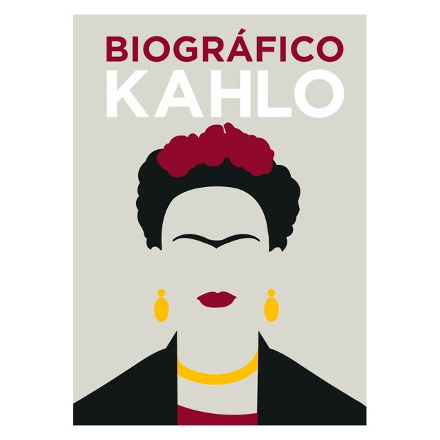 Libro Biografico Kahlo Tapa Dura, Autor Sophie Collins, Editorial Cinco Tintas