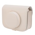 thumbnail image 1 of Removable Top Camera Bag for Instant Cameras - Adjustable Strap, Vintage PU Leather Case Compatible with Small Digital Cameras, 1 of 7