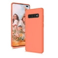 thumbnail image 1 of Cell Phone Cases For 6.1" Galaxy S10, Njjex Liquid Silicone Gel Rubber Shockproof Case Ultra Thin Fit Samsung S10 Case Slim Matte Surface Cover For Samsung Galaxy S10 2019 -Orange, 1 of 9