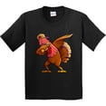 thumbnail image 3 of Inktastic Dabbing Turkey Thanksgiving Youth T-Shirt, 3 of 5