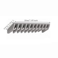 thumbnail image 3 of Space Saving Under Shelf Lid Organizer, 8 Slot Durable Plastic Construction, Fits Kitchen Cabinet Pantry Shelf And Countertop, White Storage Organizer 2, 3 of 7