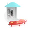 thumbnail image 2 of Hummingbird Feeder Extension, Birdfy Add-ons Bird Feeder with Camera, 18.3 oz Hummingbird Feeders Perch, Red, 2 of 6