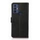 thumbnail image 3 of KAIYANG Funda de piel auténtica con ventosa lateral y patrón de lichi para Khazneh Tcl 30E/Tcl 30 Se/Tcl 306/Tcl 305, antirrobo, estilo A TCL 30E, color negro, 3 of 5