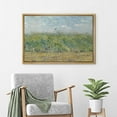 thumbnail image 3 of PixonSign Framed Canvas Print Wall Art Wheat Field With A Lark by Vincent Van Gogh Nature Wilderness Illustrations Modern Art Decorative Floral Botanical Minimal Fine Art - 24"x36" Natural, 3 of 5