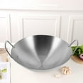 thumbnail image 4 of MasteelfCA Kitchen Frying Pan Stainless Steel Pan Cooking Pan with Handle Frying Pan, 4 of 8
