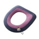 thumbnail image 1 of Cojín para asiento de inodoro, decoración del hogar, cojín para asiento de inodoro con pelusa y cojín grueso con cremallera, funda de inodoro impermeable para todas las estaciones, cojín impermeable p, 1 of 1