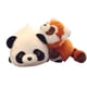 thumbnail image 4 of ¡Últimas Unidades!, Muñeca roja de juguete agachada que simula la transformación en una gran muñeca mapache con almohada para dormir Akmoler, 4 of 6