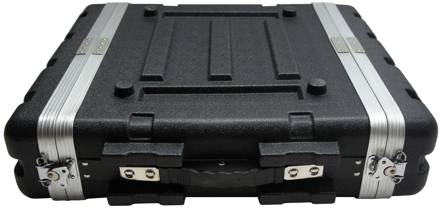Harmony Cases HCABS2U ABS Molded Plastic 2U Amp Amplifier Effect Case 19" Depth