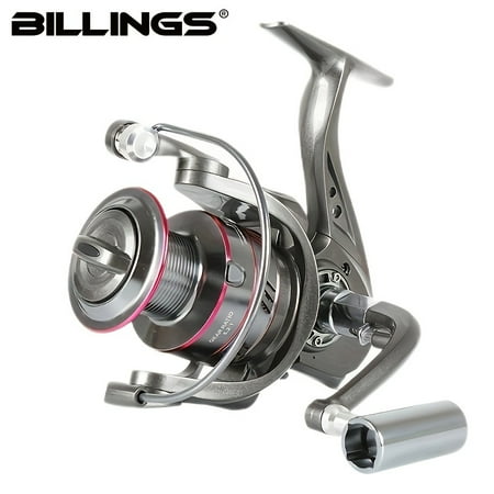 2000-6000 Series 5.2:1 Gear Ratio 26LB Max Drag Shallow Spool Spinning Fishing Reel For Freshwater Saltwater