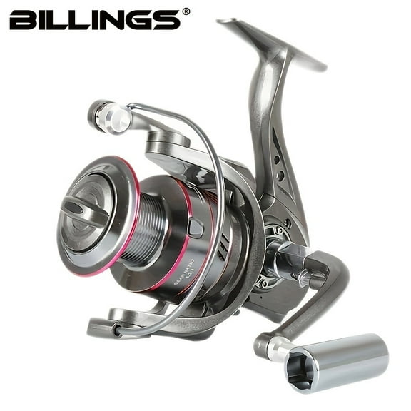 2000-6000 Series,5.2:1 Gear Ratio,26LB Max Drag,Shallow Spool,Spinning Fishing Reel,For Freshwater Saltwater