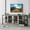 Gray, variant on Farmhouse TV Stand for up to 70 inch TV, Industrial Entertainment Center with Storage Cabinet, Wooden TV Console Cabinet with Mesh Doors for Living Room Bedroom, Grey