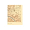thumbnail image 2 of Topographical Map - Cincinnati East Ohio Kentucky Quad - USGS 1900 - Vintage Wall Art, 2 of 4