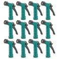 thumbnail image 2 of Gilmour 857102 Garden Hose Nozzle Watering Spray Durable Metal Construction Threaded Tip Insulated Grip For Hot Cold Water Flow Control Dial Rear Trigger Lifetime Warranty Green, 12-Pack, 2 of 9
