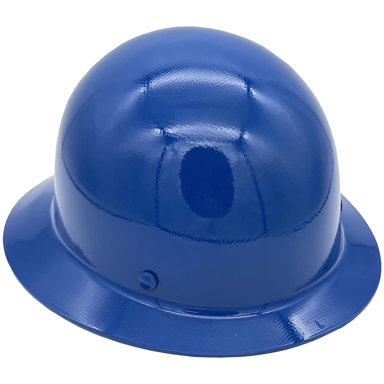 MSA Skullgard Full Brim Hard Hat with FasTrac III Ratchet Suspension - Blue