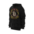 thumbnail image 2 of Men's New Era Black San Diego Padres D-a de los Muertos Brushed Fleece Hoodie, 2 of 6