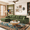 Green, variant on Eyisean 135" Corduroy Modern Modular Sectional Couch, Comfy Deep Seat Upholstered Boneless Sofa with Chaise & Removable Cushion, No Assembly Required, Fluffy Plush L Shape Cloud Couch for Living Room