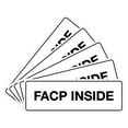 thumbnail image 2 of Signs ByLITA Standard FACP Inside Sign | Fire Safety Signage (White) - Medium 5 Pack, 2 of 3