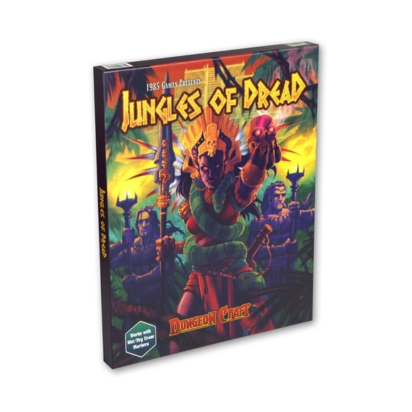 Juego DUNGEON CRAFT Jungles of Dread con piezas de terreno