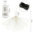 thumbnail image 3 of 200 LED Wire Starburst Light Firework Garden Lights Waterproof Hanging Chandelier LightOutdoor Gazebo Christmas Decorations, 3 of 9