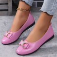 thumbnail image 5 of longantii Flat Shoes for Women Breathable Hollow Wedge Heel Dress Flats Round Toe Slip-on Loafers Spring Summer Flat Shoe, 5 of 5